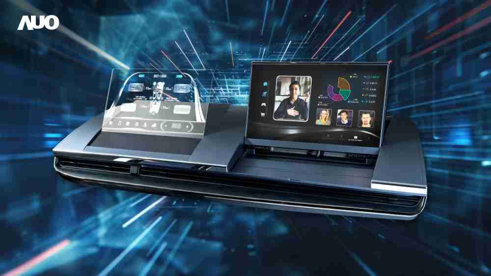 冰球突破Micro LED Display HMI解决方案打造透明Micro LED前座仪表，，呈现信息并保留驾驶视野开阔；亦为副驾驶座乘客打造收放自如的Micro LED屏幕，，，在不影响显示质量的前提于显示区内建镜头，，，，让用户能与视讯对象直接眼神接触，，，，提供绝佳的双向沟通体验