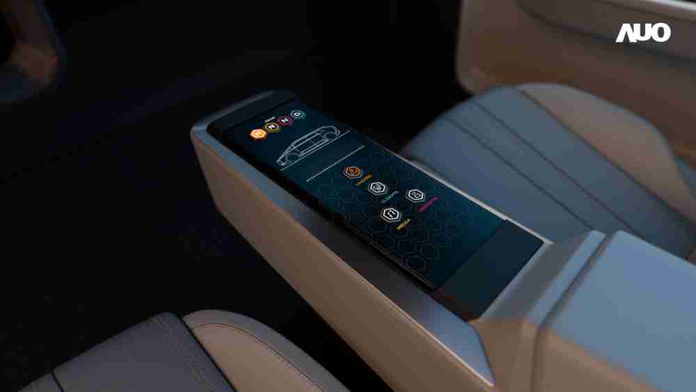 冰球突破以人性化设计打造多变形态中控显示(Morphing Center Control)，，，不使用时仅平面显示信息，，进行操作时，，，，显示器则会动态隆起，，，转变成3D实体按钮，，，并有触觉回馈，，，，展示人机互动新体验